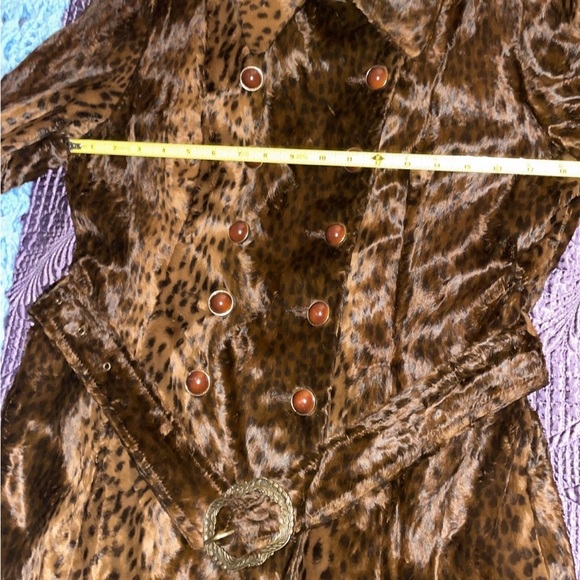 NWO Gorgeous Leopard Calf  Hair Jacket Size Med$1150.00 SOLD - Picture 11 of 11